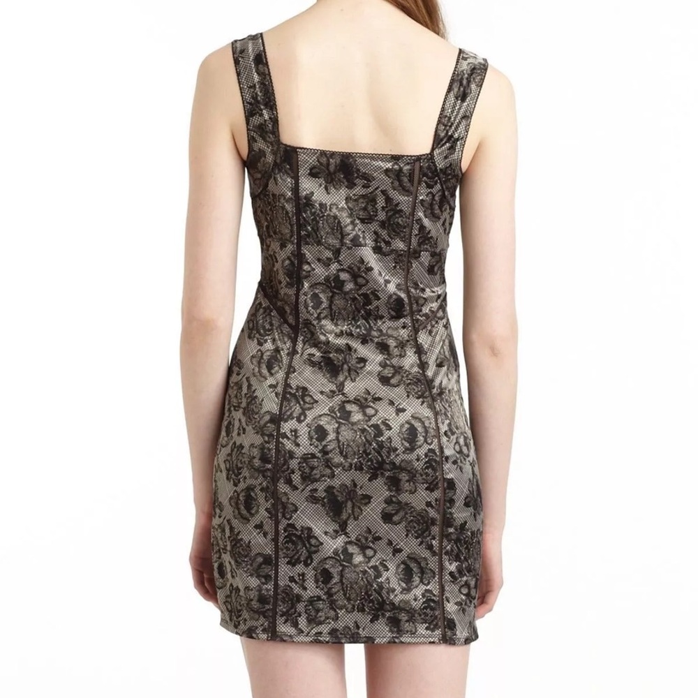 Free People Floral Gingham Lace Sleeveless Dress - Picture 2 of 11